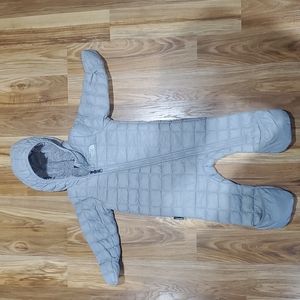 North Face baby snow suit